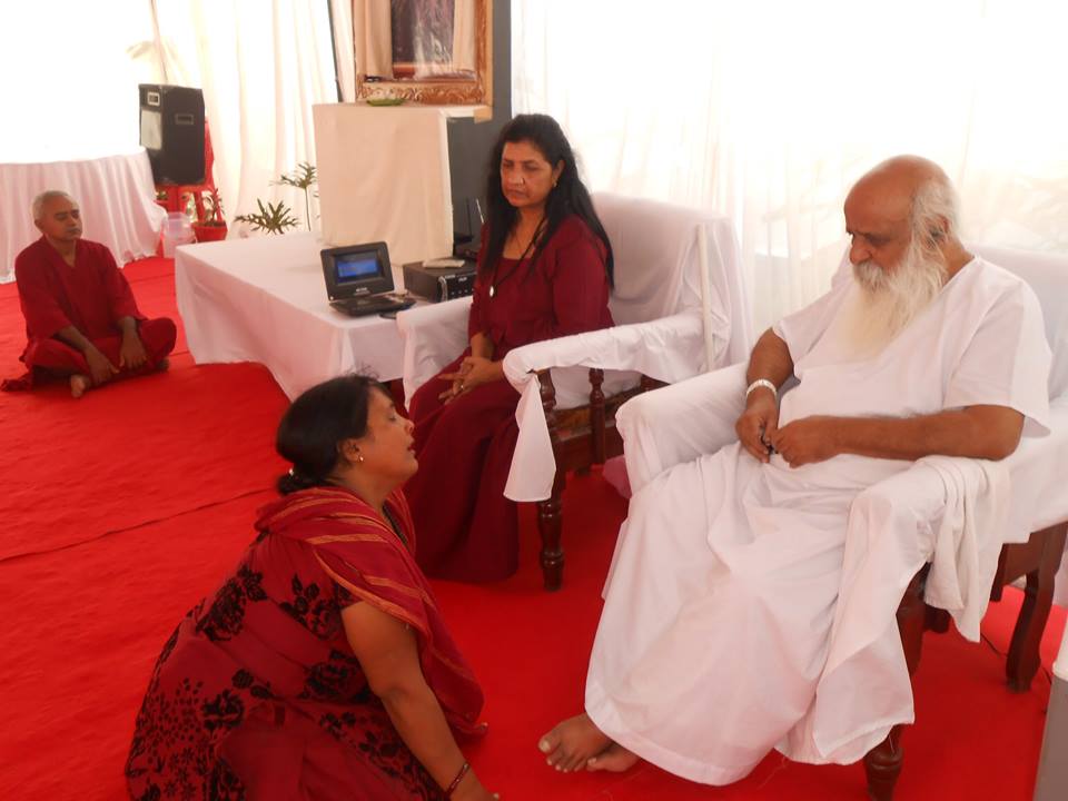 Swami Anand Vijay in Sadhna Shivir